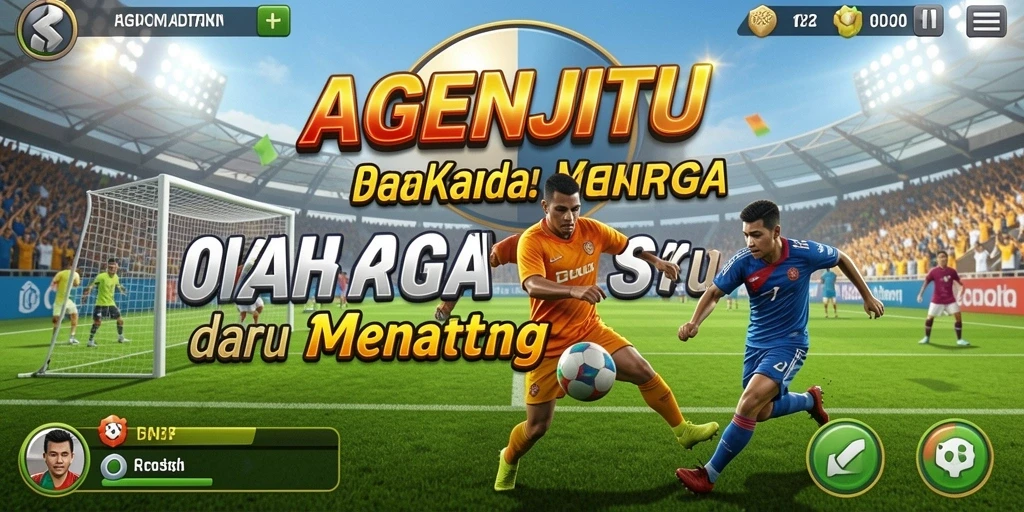 Tampilan gameplay AGENJITU yang menakjubkan dan penuh aksi.