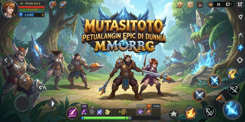 Tampilan gameplay seru dari MUTASITOTO yang memikat.