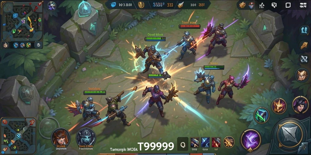 Tampilan menarik dari gameplay <strong>T9999</strong> yang penuh aksi.