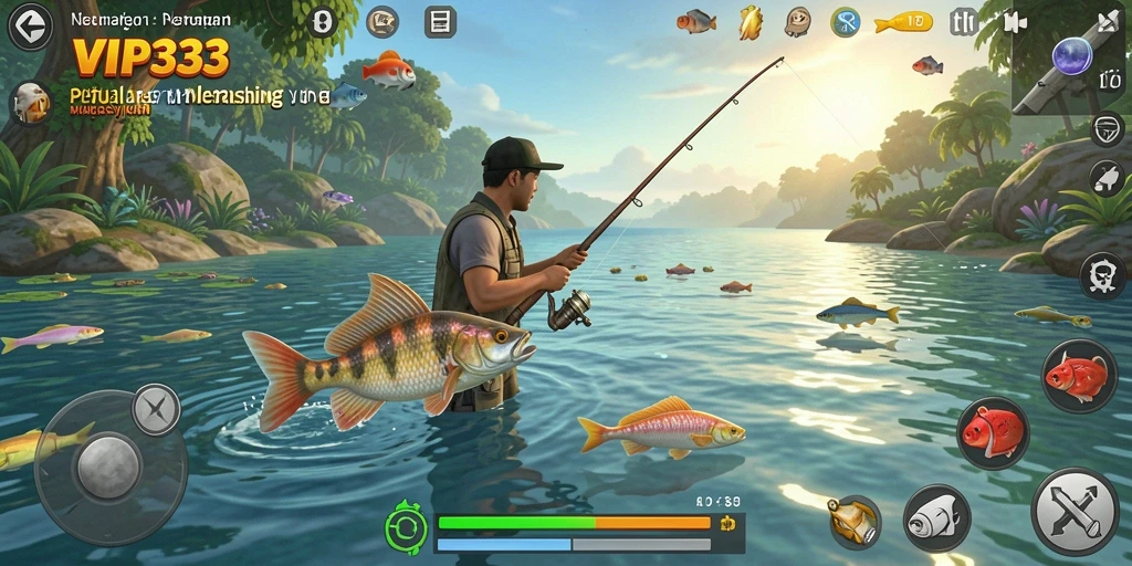 Tangkapan ikan yang memukau dalam gameplay VIP333.